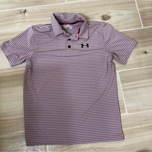 Under Armour Boys, Youth Large, Golf Polo